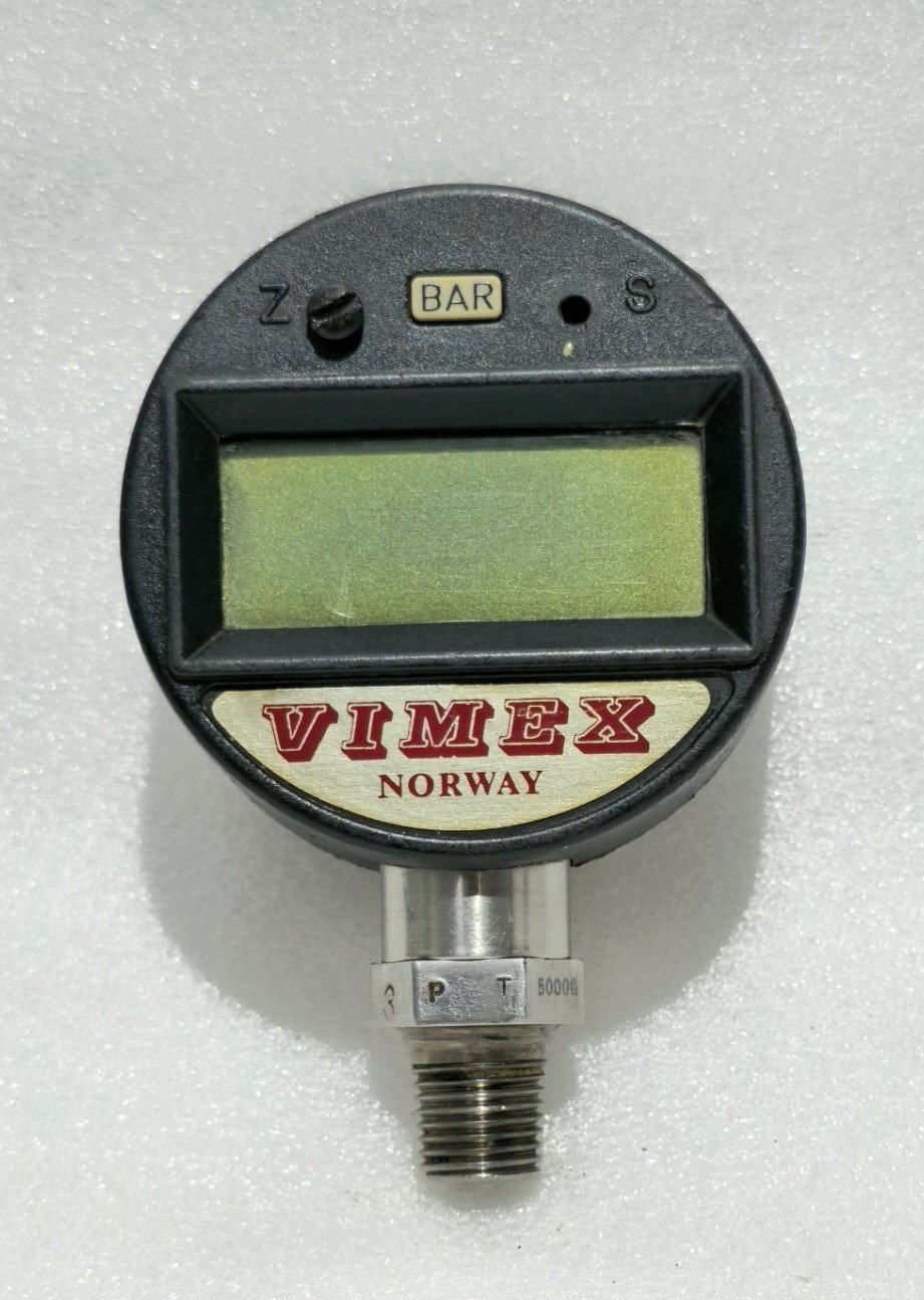 VIMEX APG 0-300 BAR RANGE 5480100847 PRESSURE GAUGE PG-5000-300 (1)