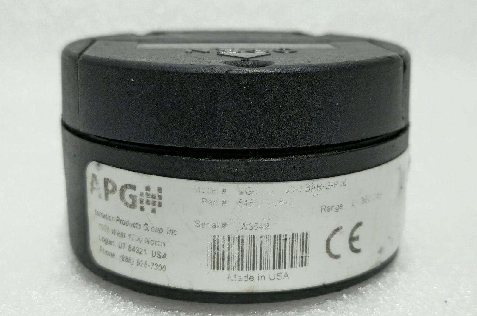 VIMEX APG 0-300 BAR RANGE 5480100847 PRESSURE GAUGE PG-5000-300 (10)