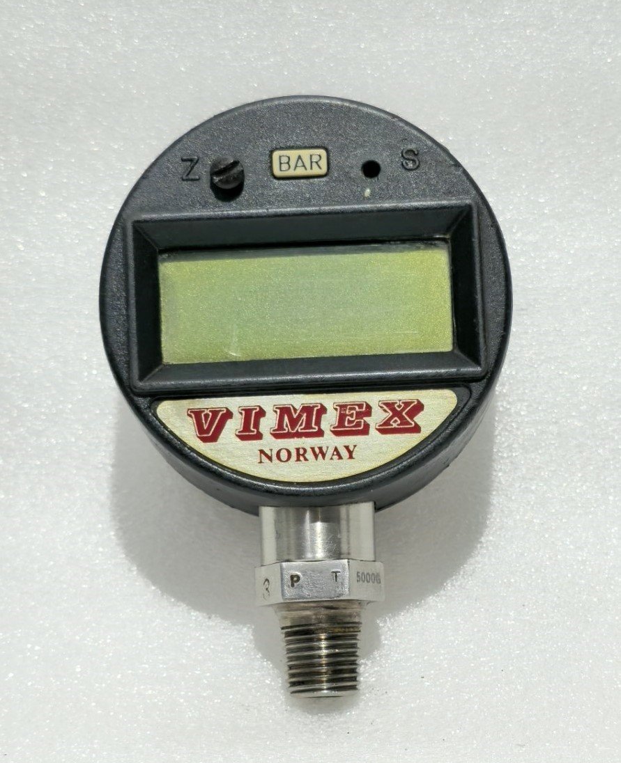 VIMEX APG 0-300 BAR RANGE 5480100847 PRESSURE GAUGE PG-5000-300 (6)