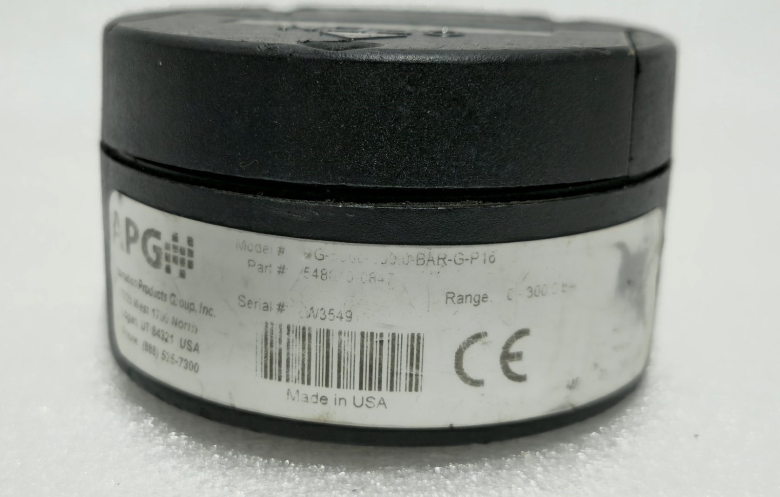 VIMEX APG 0-300 BAR RANGE 5480100847 PRESSURE GAUGE PG-5000-300 (7)