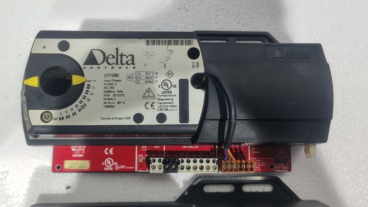 DELTA CONTROL 271590 BACNET CONTROLLER CLASS 2 IP54 24 VAC 5060 HZ NMEA 2 (10)