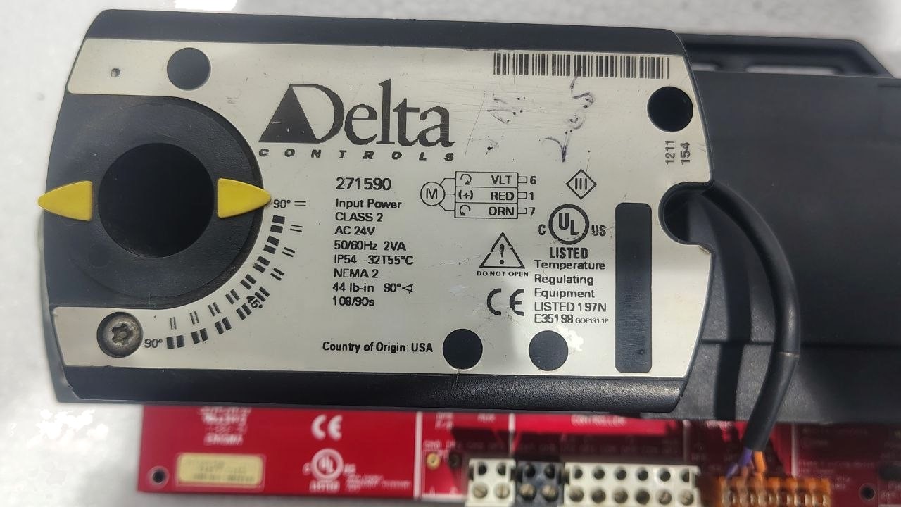 DELTA CONTROL 271590 BACNET CONTROLLER CLASS 2 IP54 24 VAC 5060 HZ NMEA 2 (11)