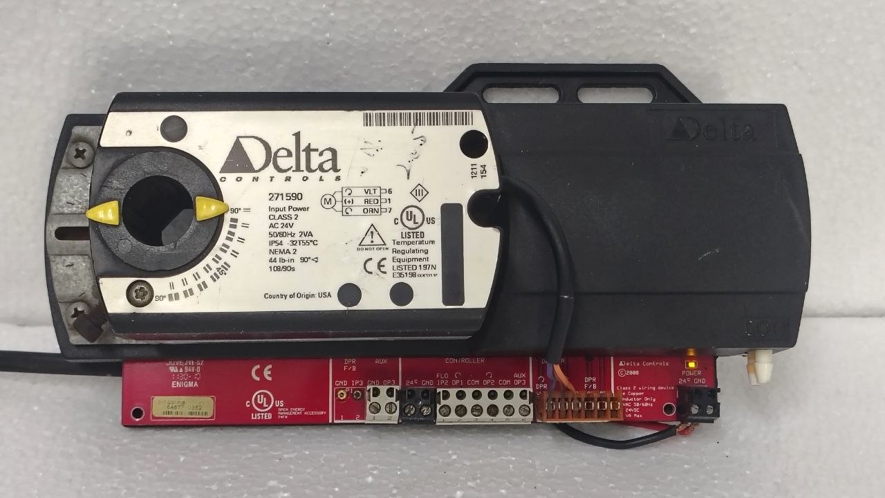 DELTA CONTROL 271590 BACNET CONTROLLER CLASS 2 IP54 24 VAC 5060 HZ NMEA 2 (2)
