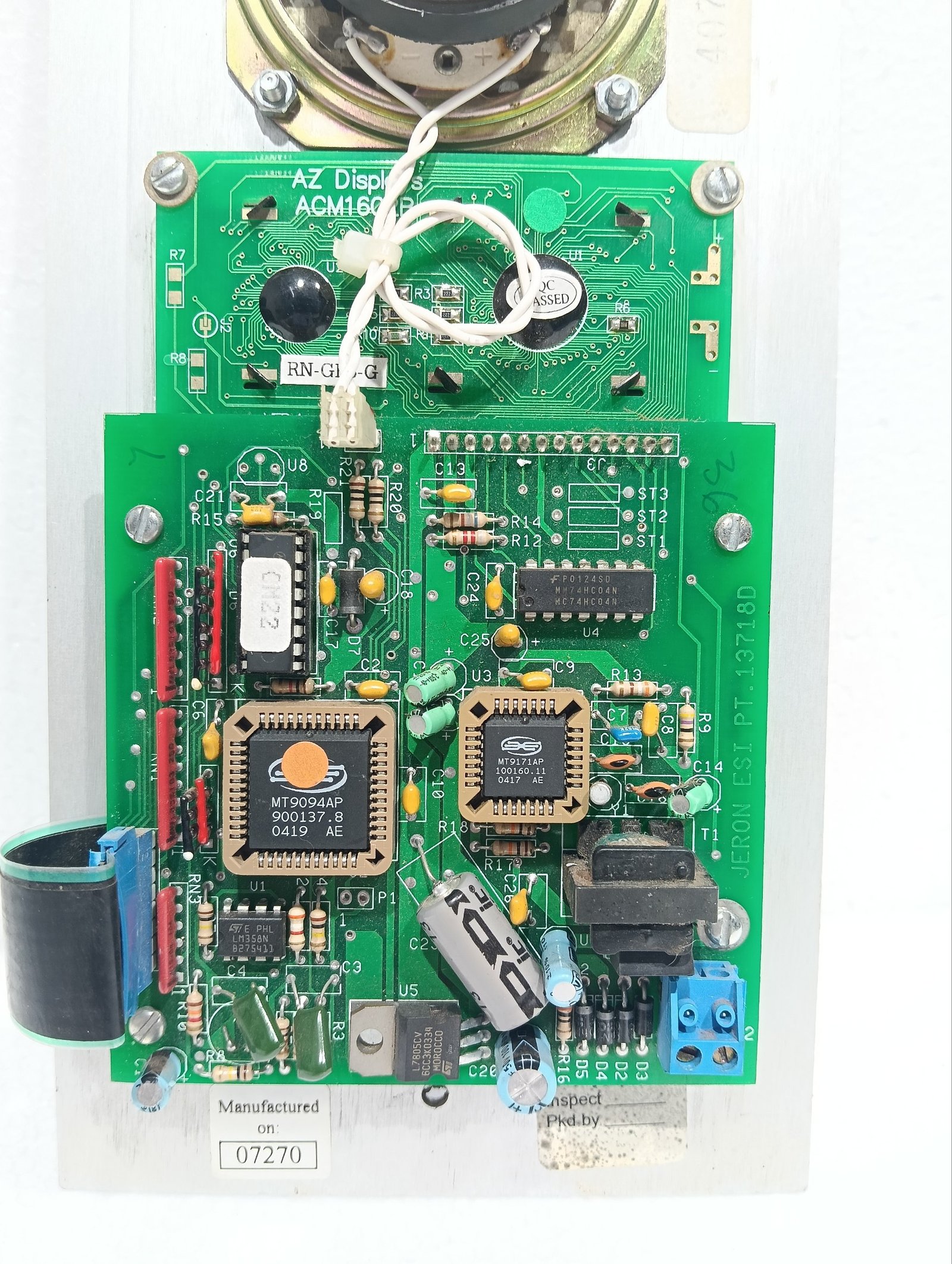 ECHO FEDERAL SIGNAL CORPORATION E-ISM 07270 407155 (8)