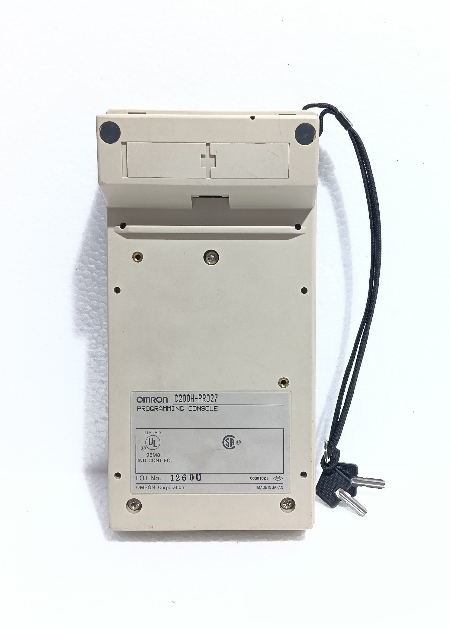 OMRON CORPORATION C200H-PRO27 PROGRAMMING CONSOLE 1260U 00301021 (7)