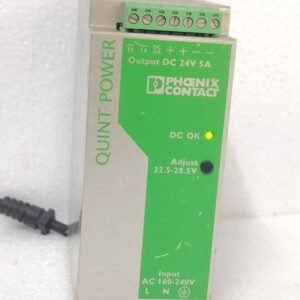 PHOENIX CONTACT QUINT POWER QUINT-PS-100-240AC/24DC/5 2938581 POWER SUPPLY
