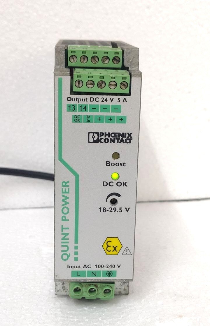 PHOENIX CONTACT QUINT POWER QUINT-PS1AC24DC5CO POWER SUPPLY UNIT 2320908 (1)