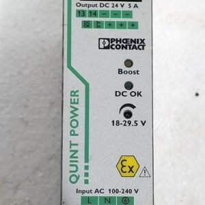 PHOENIX CONTACT QUINT POWER QUINT-PS/1AC/24DC/5/CO POWER SUPPLY UNIT 2320908
