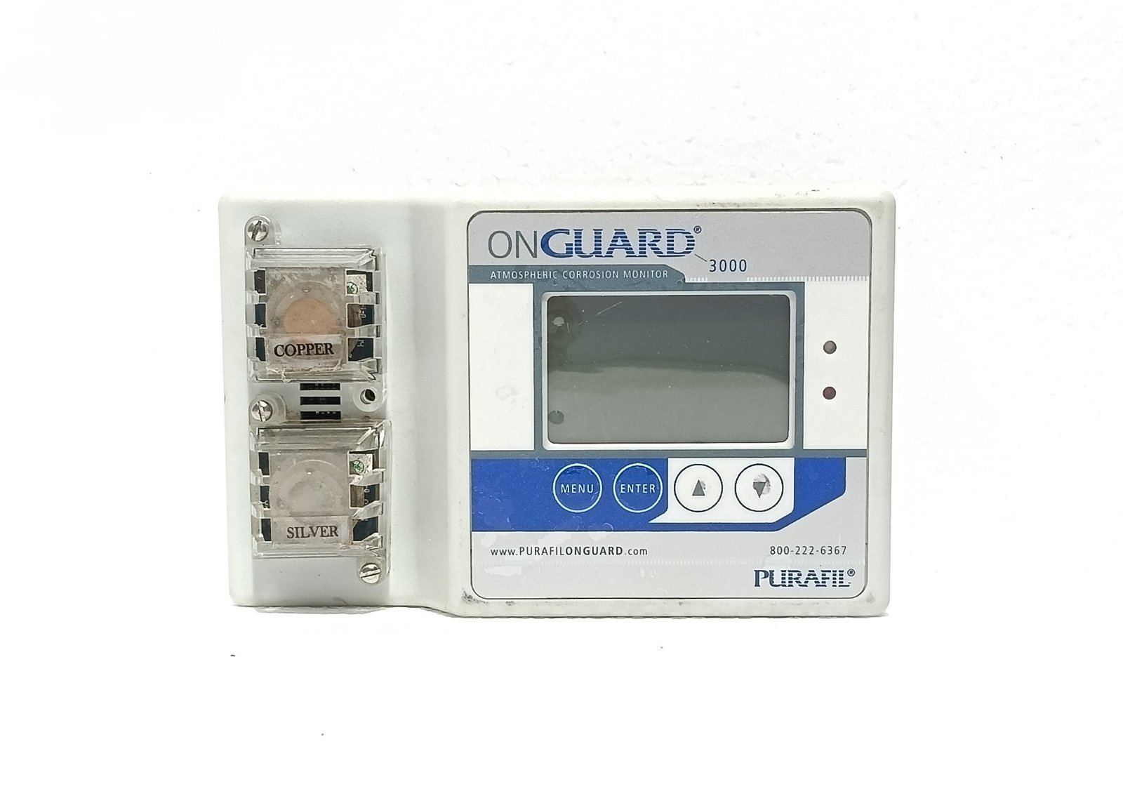 PURAFIL ONGUARD 3000 2374 ATMOSPHERIC CORROSION MONITOR 1-800-222-6367 (12)