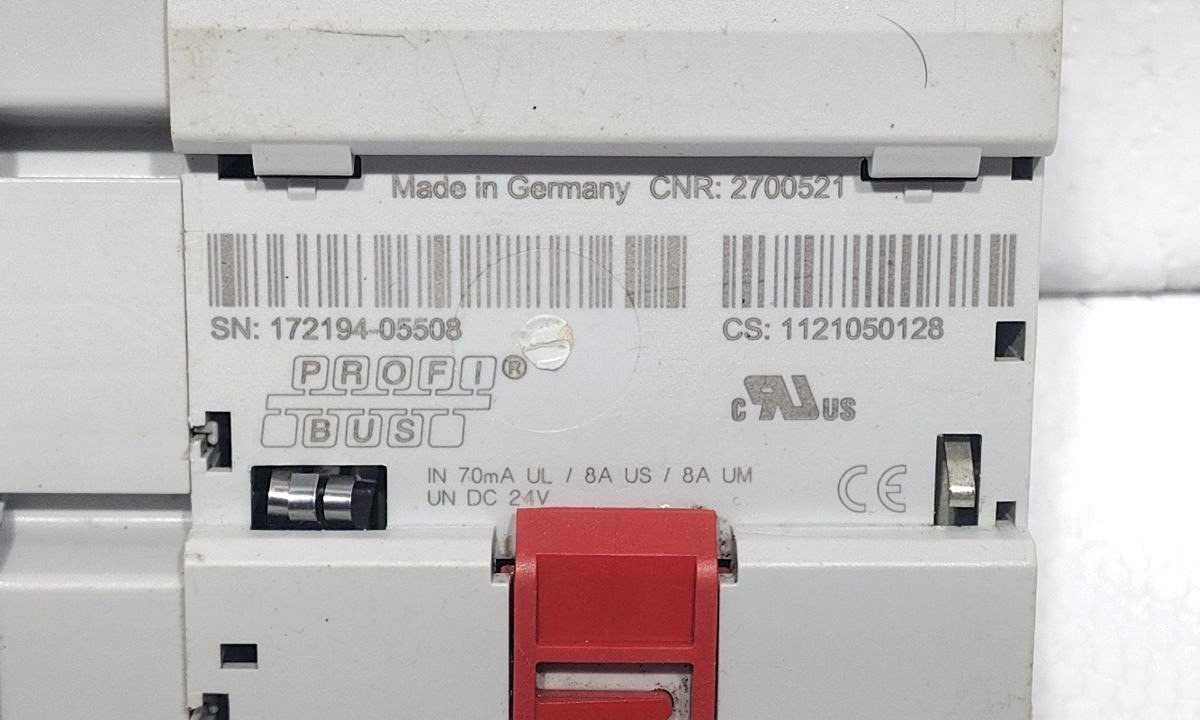 REXROTH R911172194-AD1 PROFIBUS COUPLER R-IL PB BK DI8 DO4CN-PAC 2700521 X7P (9)