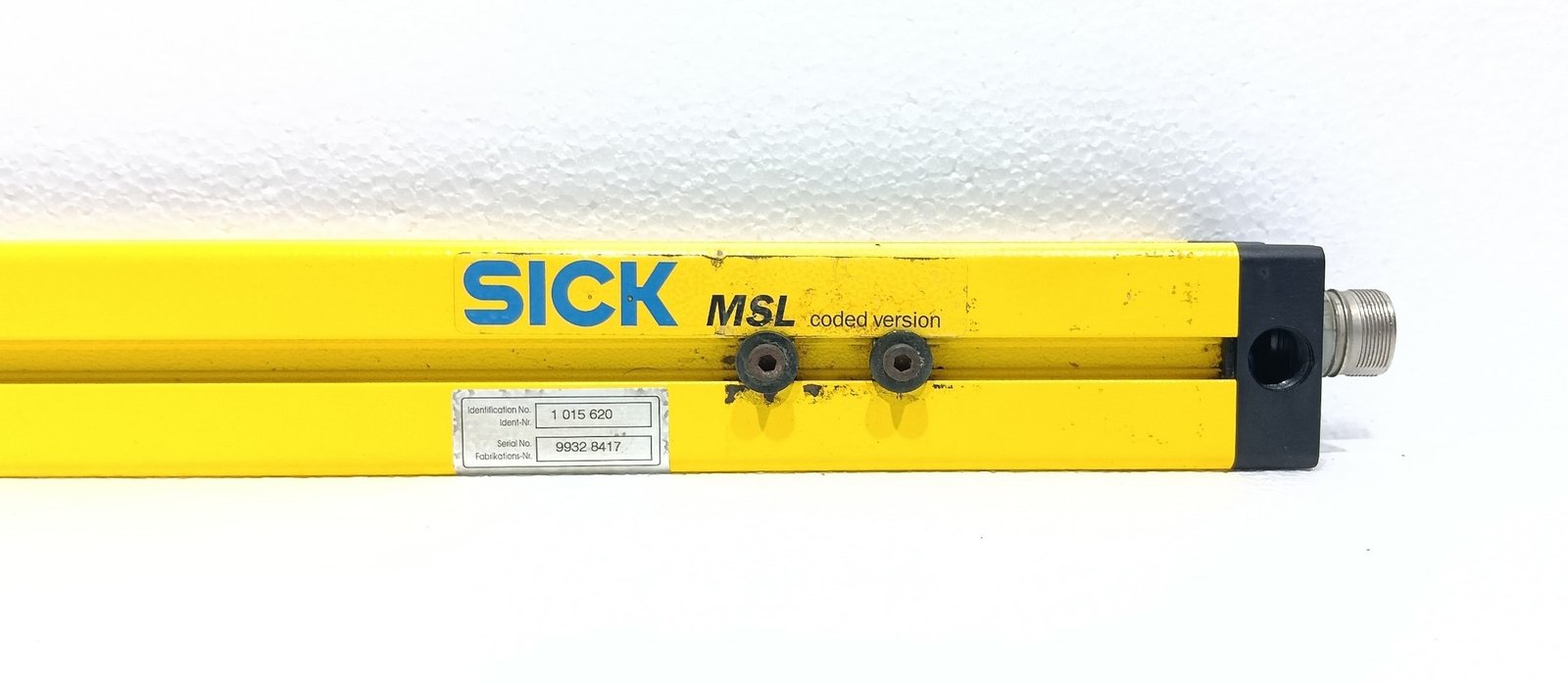 SICK MSL CODEED VERSION MSLE02-25011 1015620 EMITTER TYPE4 9932 8417 (18)