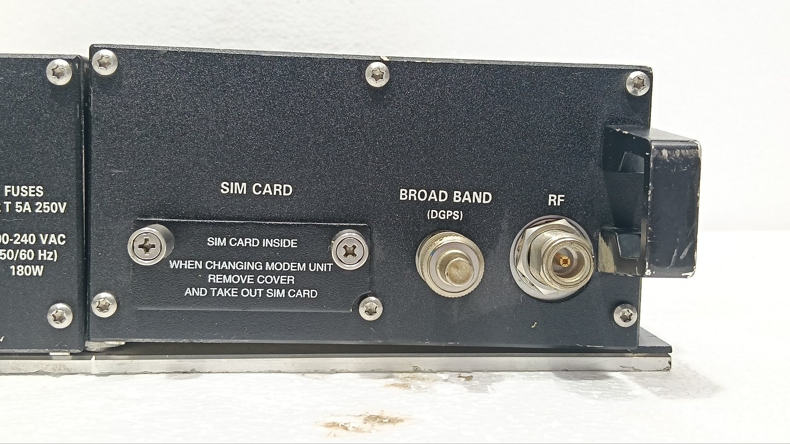 THRANE & THRANE 0108050210 SAILOR 77 FLEET+ BELOW DECK UNIT CONNECTOR INTERFACE UNIT (5)